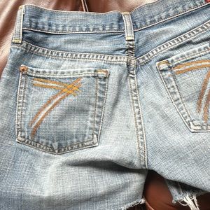7 For All Mankind cutoff Jean shorts